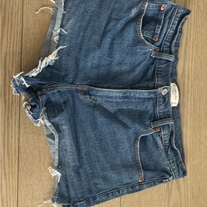 Abercrombie & Fitch Blue Denim Shorts